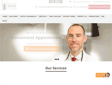 Tablet Screenshot of newyorkdentaloffice.com